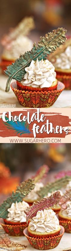 Chocolate Feathers