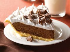 Chocolate French Silk Pie (Copycat Bakers Square's French Silk