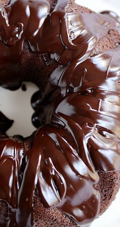 Chocolate Fudge Sour Cream Bundt Cake