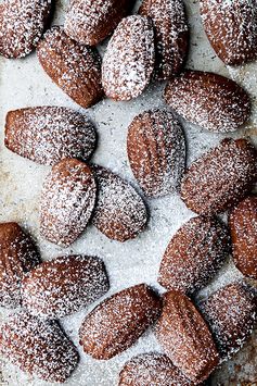 Chocolate Hazelnut Madeleines