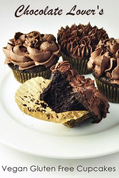 Chocolate Lover’s Cupcakes (Vegan & Gluten Free!