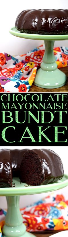 Chocolate Mayonnaise Bundt Cake