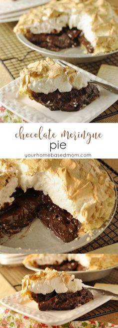 Chocolate Meringue Pie