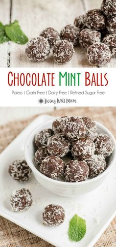 Chocolate Mint Balls