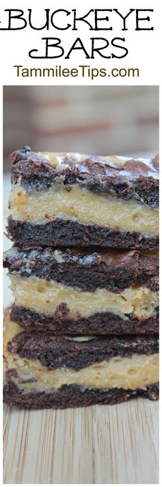 Chocolate Peanut Butter Buckeye Bars