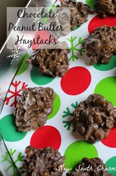 Chocolate Peanut Butter Haystacks