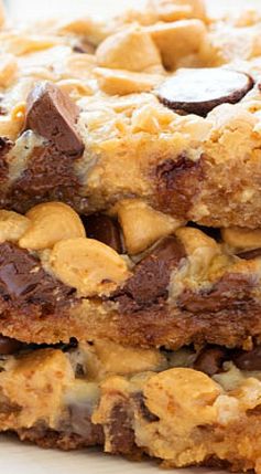 Chocolate Peanut Butter Magic Bars