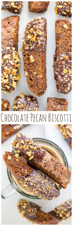 Chocolate Pecan Biscotti