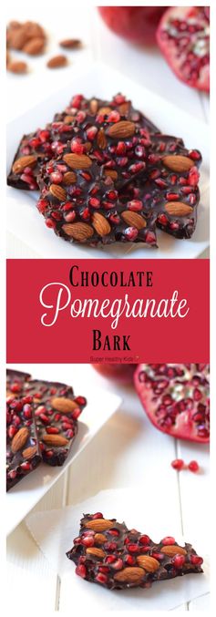Chocolate Pomegranate Bark