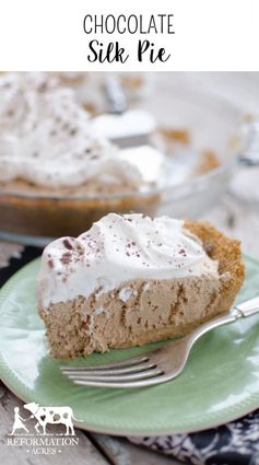 ~Chocolate Silk Pie~