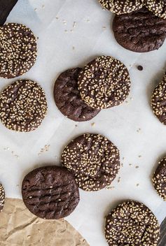 Chocolate Tahini Cookies