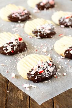 Chocolate-Tipped Butter Cookies