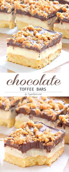 Chocolate Toffee Bars