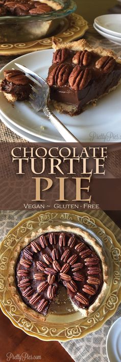 Chocolate Turtle Pie