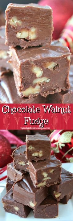 Chocolate Walnut Fudge