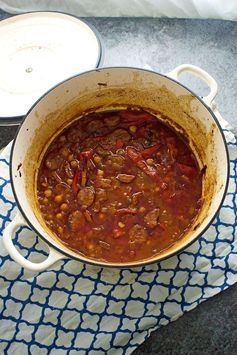 Chorizo and Chickpea Stew