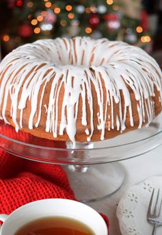 Christmas Cherry Butter Bundt Cake