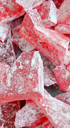 Christmas Rock Candy