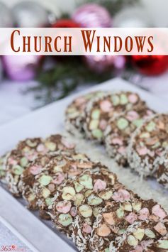 Church Windows: vintage recipe series