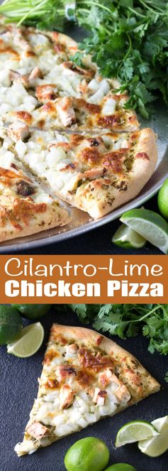 Cilantro Lime Chicken Pizza