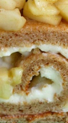 Cinnamon Apple Cake Roll