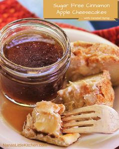 Cinnamon Apple Cheesecakes