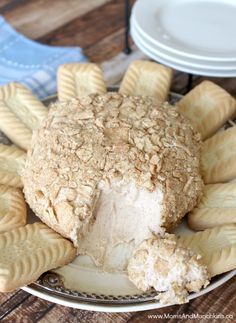 Cinnamon Bun Cheese Ball