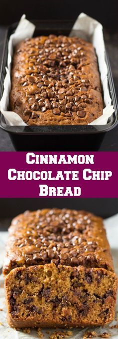 Cinnamon Chocolate Chip Bread