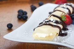 Cinnamon Cream Cheese Crepes