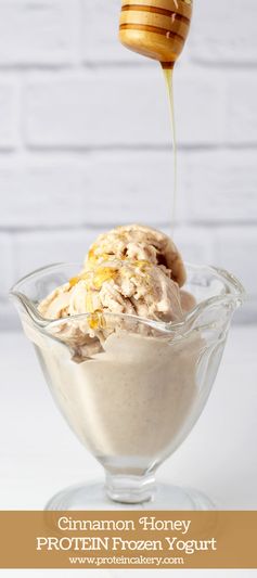 Cinnamon Honey Protein Frozen Yogurt