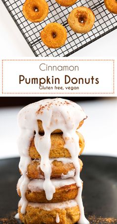 Cinnamon Pumpkin Donuts