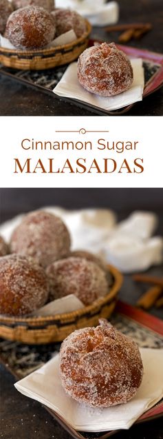 Cinnamon Sugar Malasadas