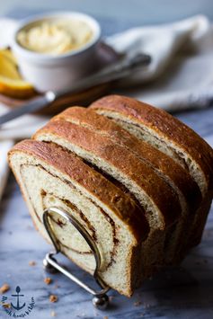 Cinnamon Swirl Bread with Orange Maple Butter