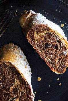 Cinnamon-Walnut Strudel