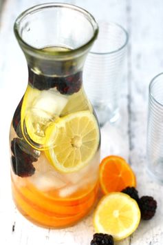 Citrus Blackberry Infused Water