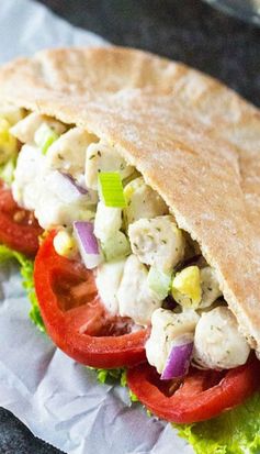 Classic Chicken Salad Pita Pockets