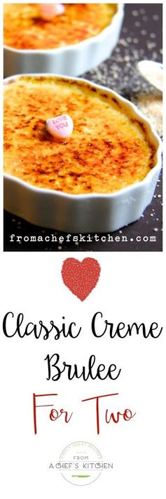 Classic Creme Brulee for Two