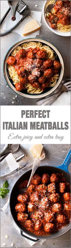 Classic Italian Meatballs (Extra Soft and Juicy