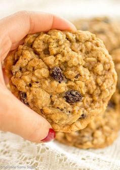 Classic Soft and Chewy Oatmeal Raisin Cookies