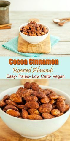 Cocoa Cinnamon Roasted Almonds