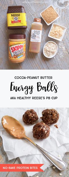 Cocoa-Peanut Butter Energy Balls