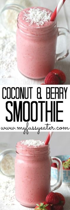 Coconut & Berry Smoothie