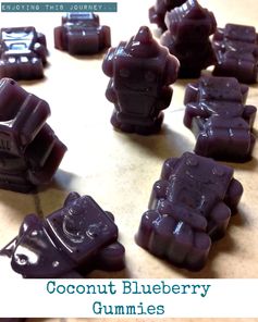 Coconut Blueberry Gummies