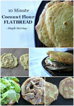 Coconut Flour Flatbread