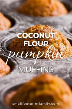 Coconut Flour Pumpkin Muffins