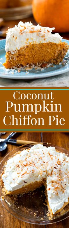 Coconut Pumpkin Chiffon Pie