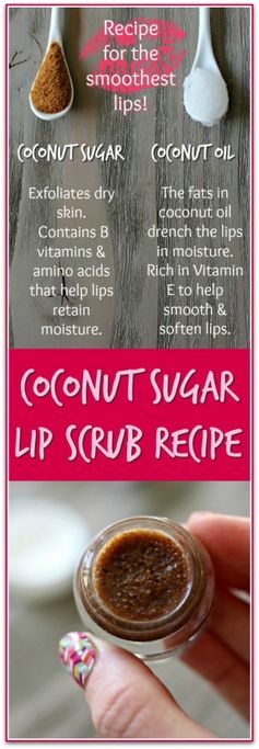 Coconut Sugar Lip Scrub