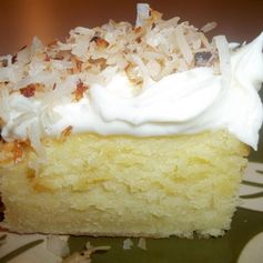 Coconut Topped / Cream Cheese Sheet Cake