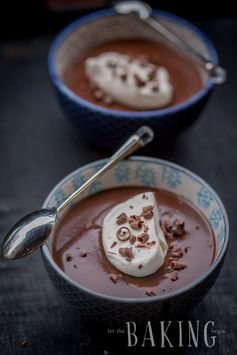 Coffee and Chocolate Pots de Creme