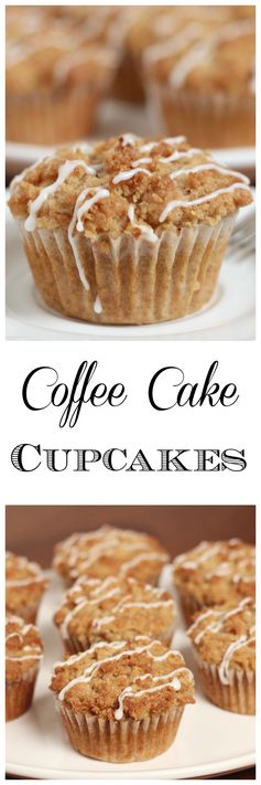 Coffee Cake Cupcakes